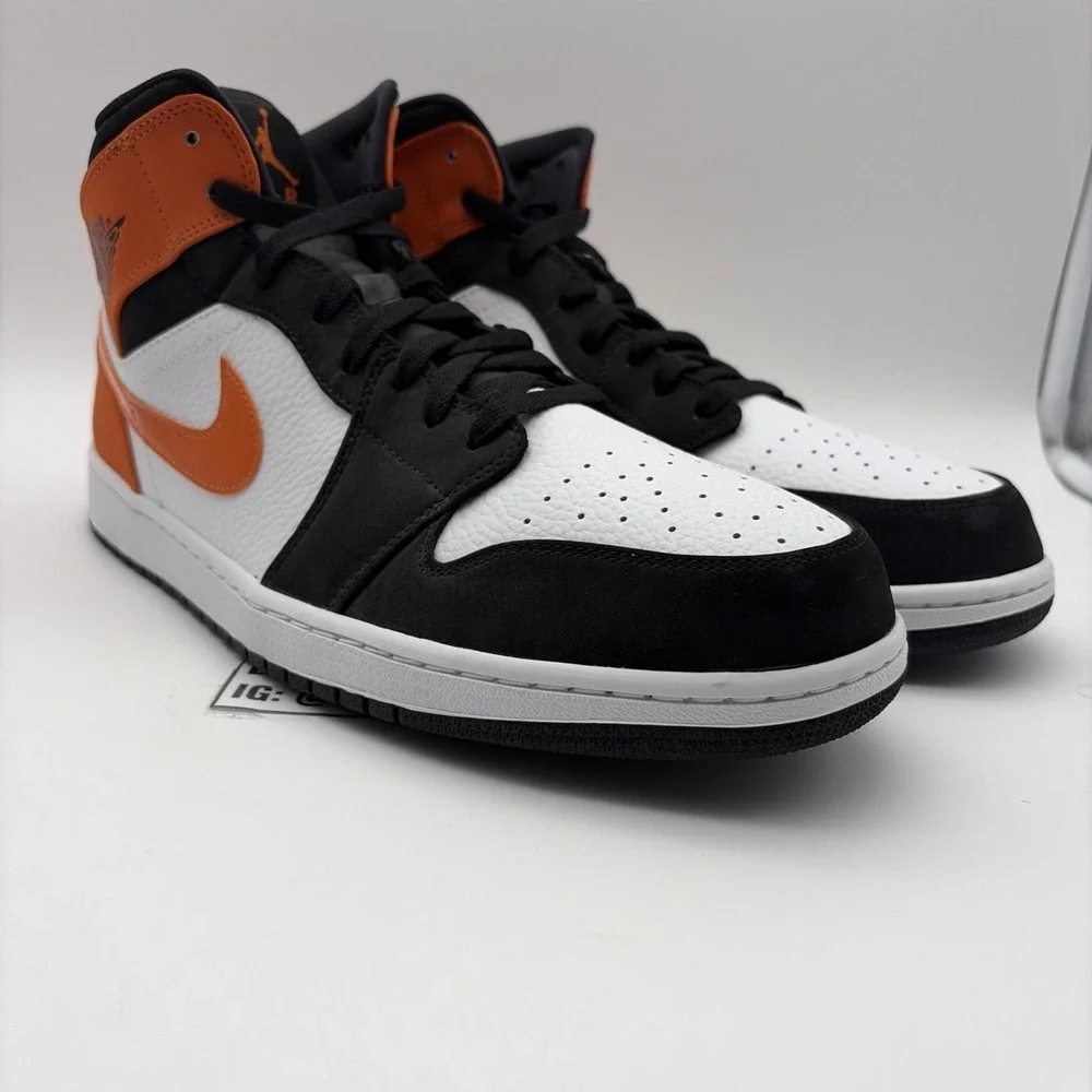 Size 14 - Air Jordan 1 Mid Shattered Backboard (554724-058)